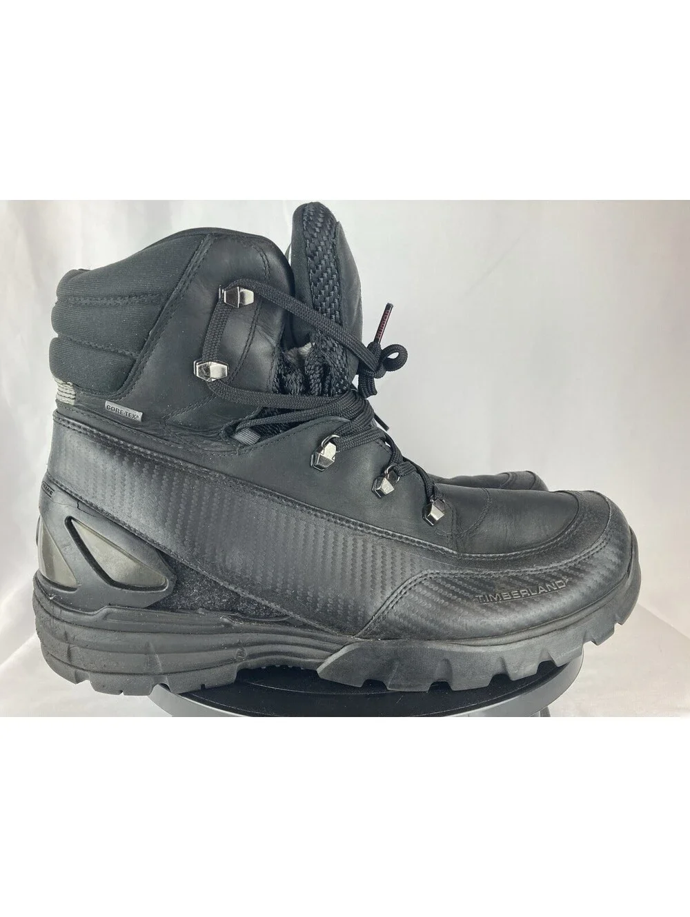 Men’s Size 13 Timberland Mt Lincoln GORE-TEX Hiking Boots Black *Read Flaw*